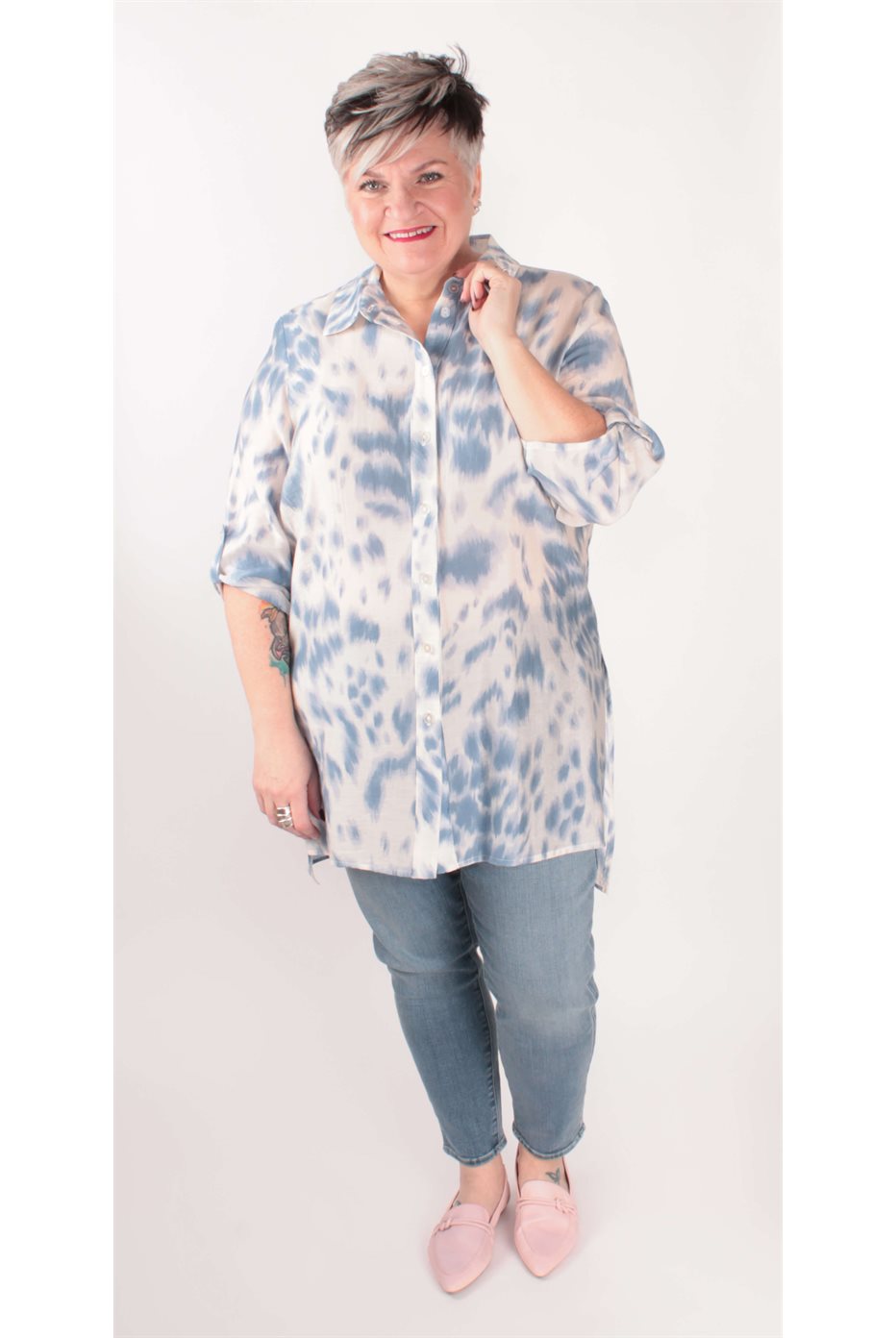 Blouse Bleue M.Tyler